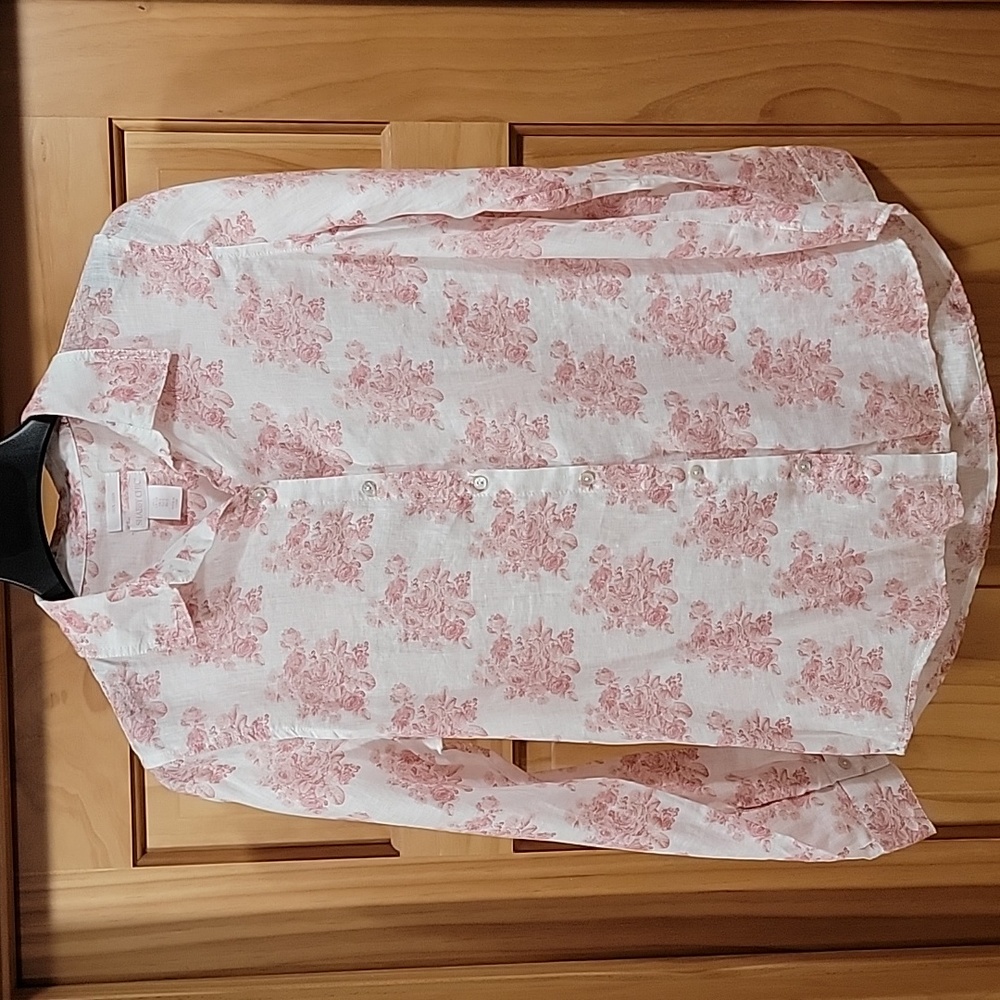 Shabby Chic Button Down Top